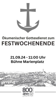 Festwochenende 21. und 22. September 2024 